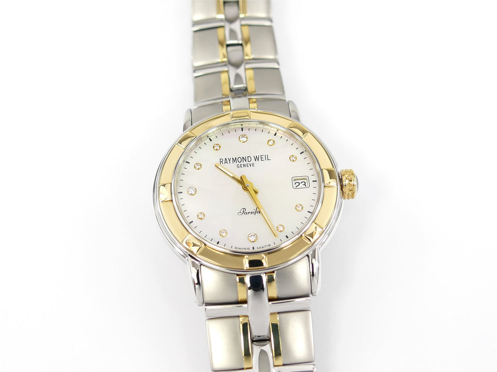 Raymond Weil Parsifal 9540 white Mother of Pearl dial