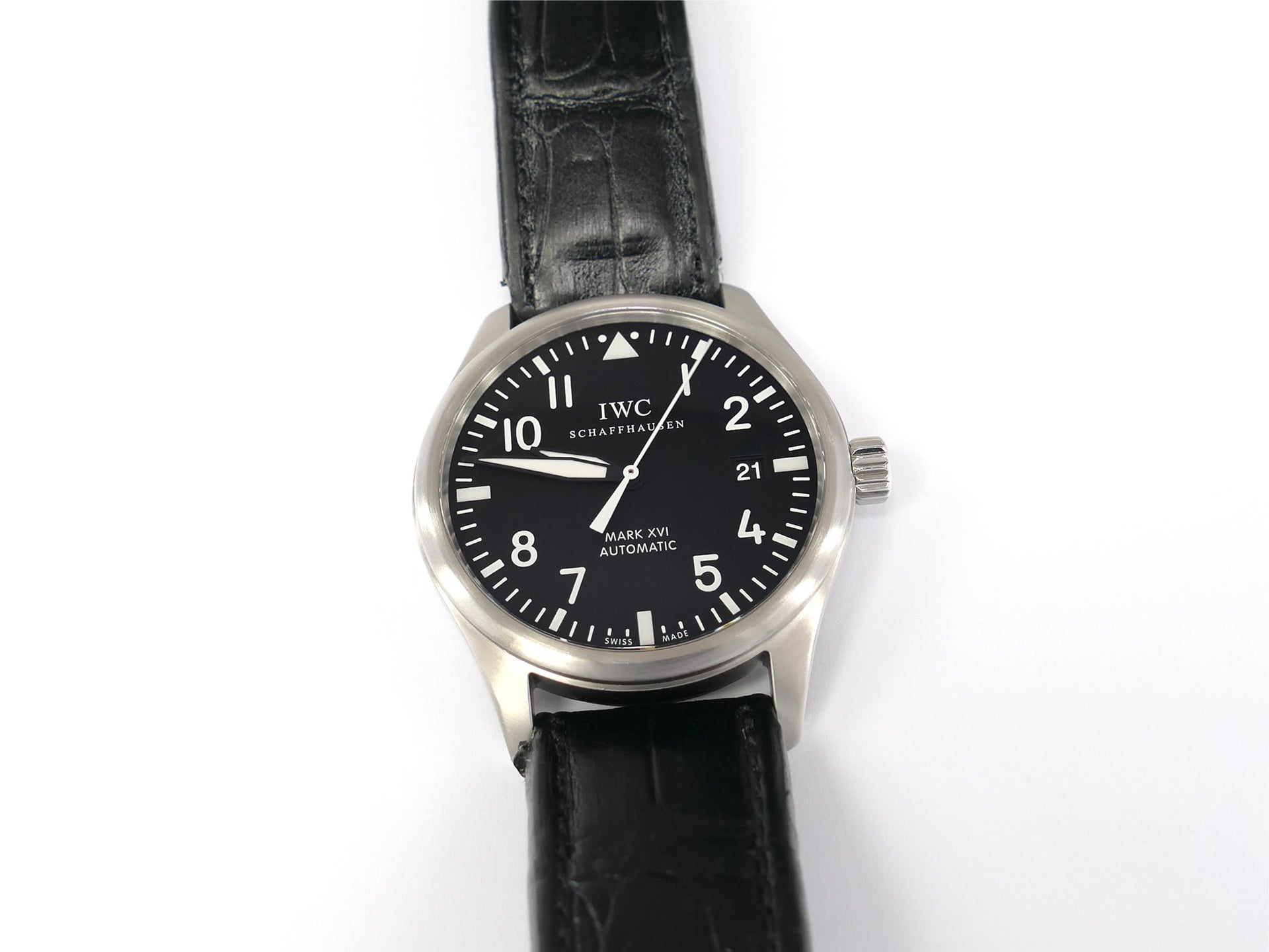 IWC Pilot Mark XVI Black Dial IW325501 Automatic 39mm – SWWatches