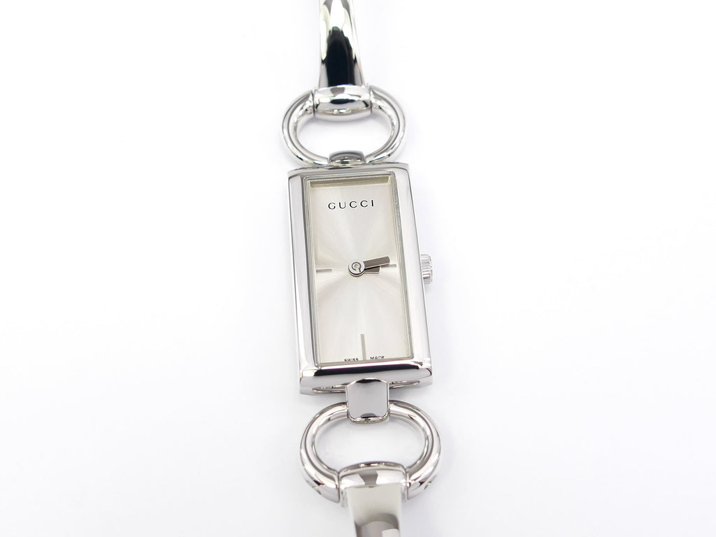 Gucci Tornabuoni 119 Silver Sunburst Dial