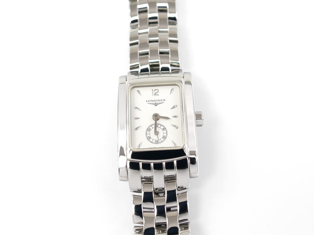 Longines DolceVita White Rectangular Dial L5.155.4 