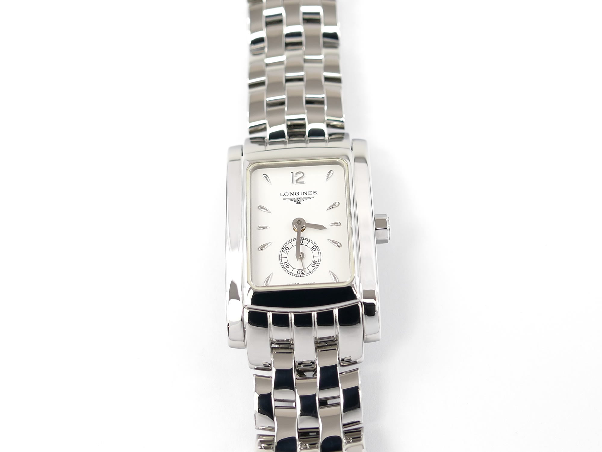 Longines DolceVita White Rectangular Dial L5.155.4 