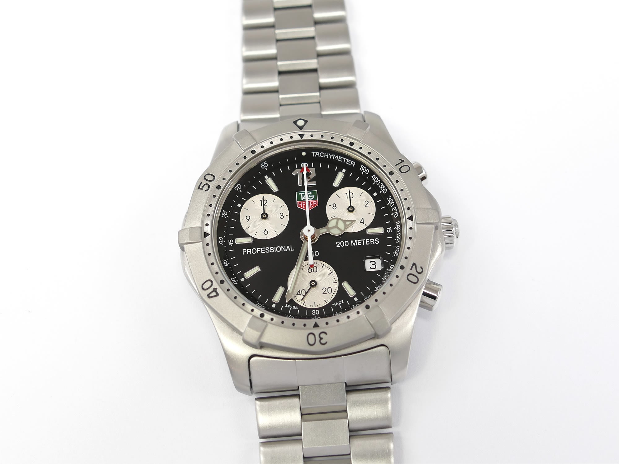 TAG Heuer 2000 Chronograph CK1110-0 Black