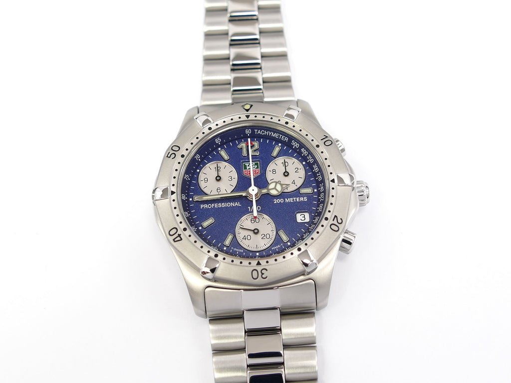 TAG Heuer 2000 Classic Chronograph CK1112 Blue