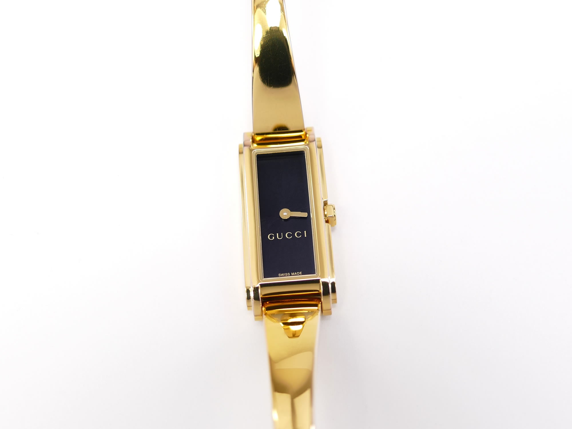 Gucci G-Line 109 Black 18k Gold Plated