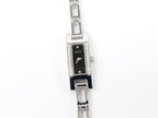 Gucci 3900L Black Dial Stainless Steel Rectangular Quartz