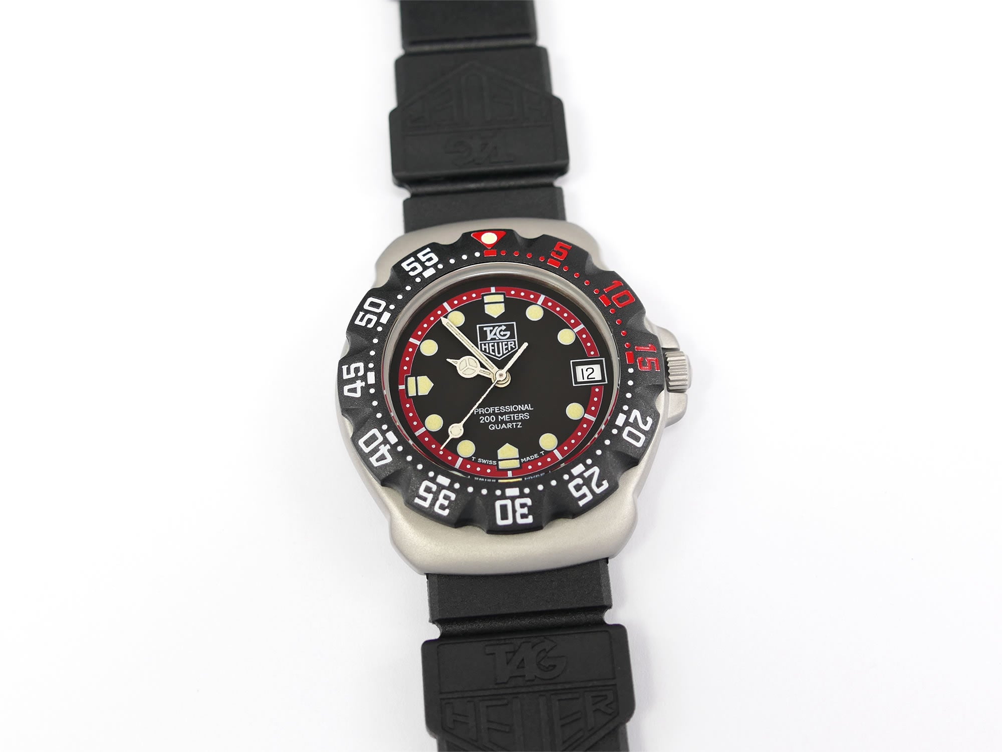 TAG Heuer Formula 1 Mid Size WA1214 Black 35mm New Bezel & Strap