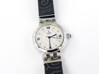 Tudor Clair de Rose 35500 Silver Automatic 8 Diamonds