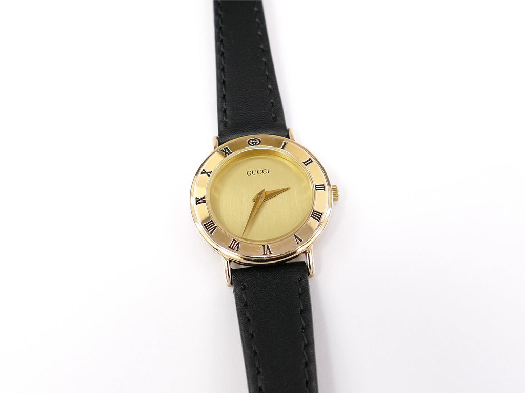 Gucci 3000L Champagne Dial