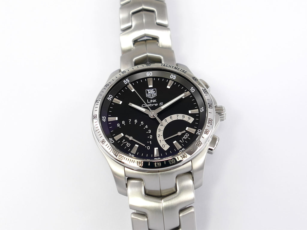 TAG Heuer Link Calibre S CJF7110-0 Black Chronograph