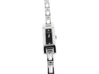 Gucci 3900L Black Dial Stainless Steel with 26 Diamonds