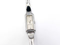 Gucci G-Line 109 Silver Sunburst Dial with 2 Diamonds