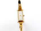 Gucci 1500L White Mother of Pearl Dial 18k Gold Plated