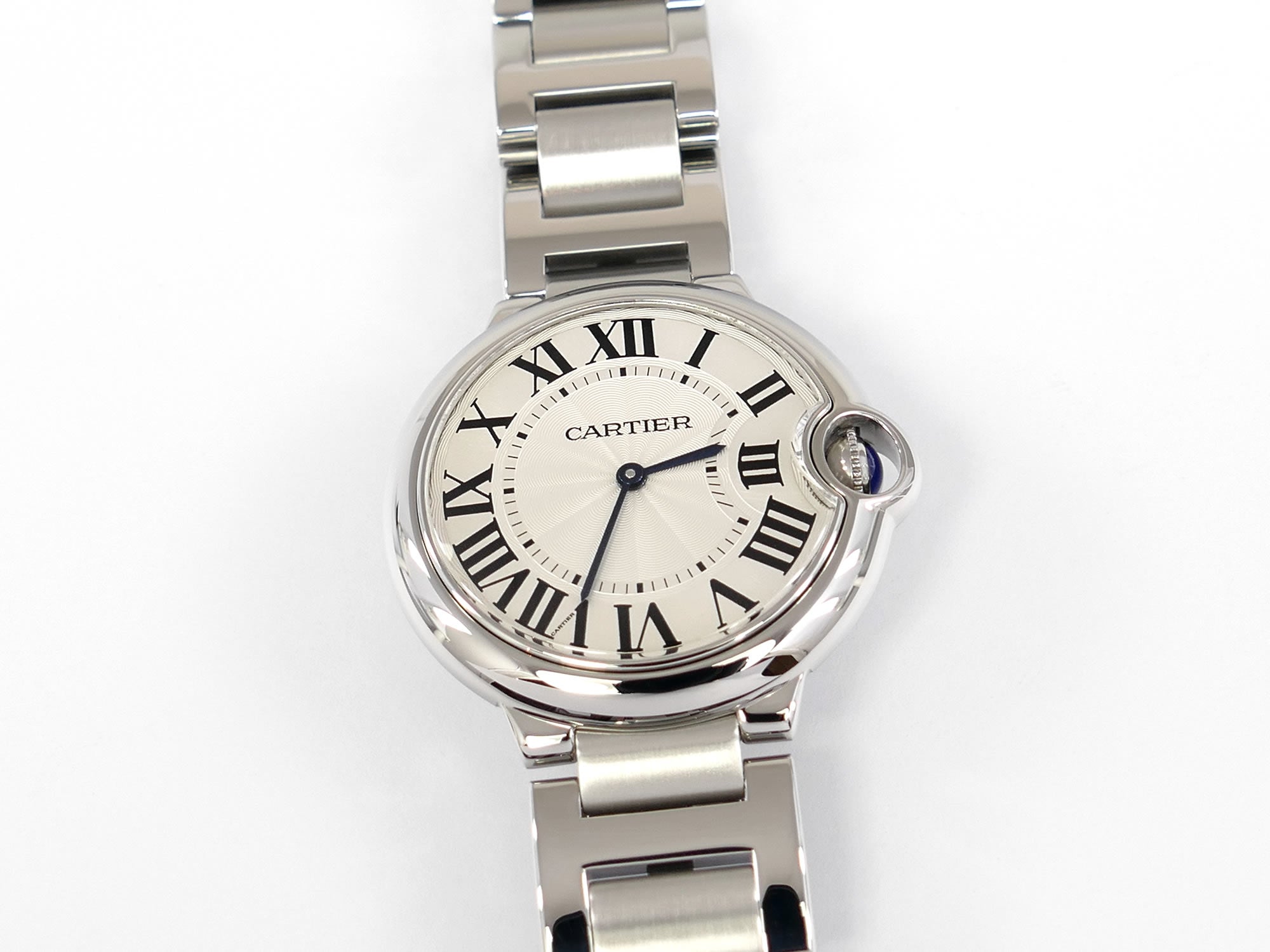 Cartier Ballon Bleu W69011Z4 Silver Dial