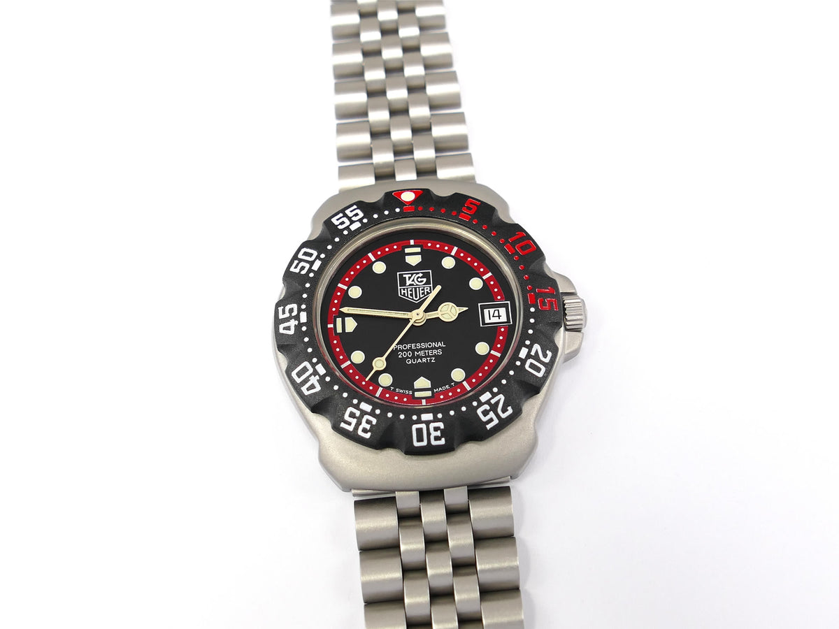 TAG Heuer Formula 1 WA1214 Black & Red