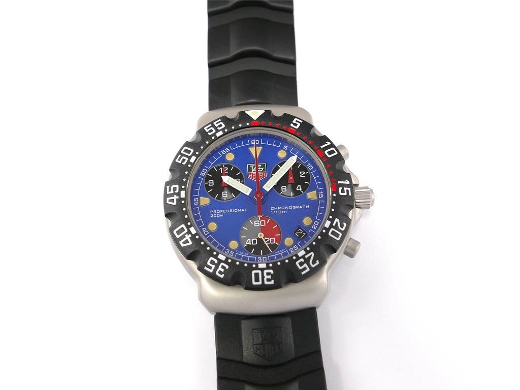 TAG Heuer Formula 1 CA1210-1 Blue Chronograph