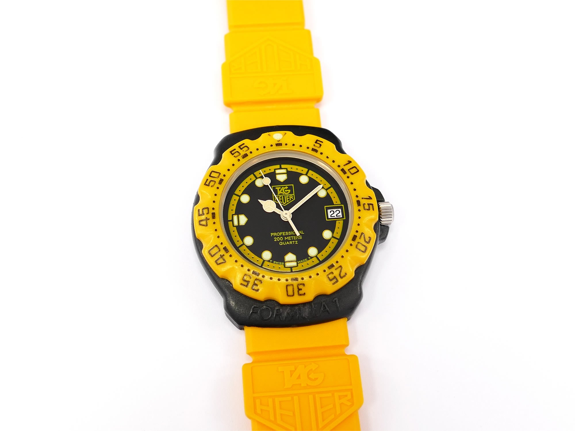 TAG Heuer Formula 1 380.513/1 Black & Yellow