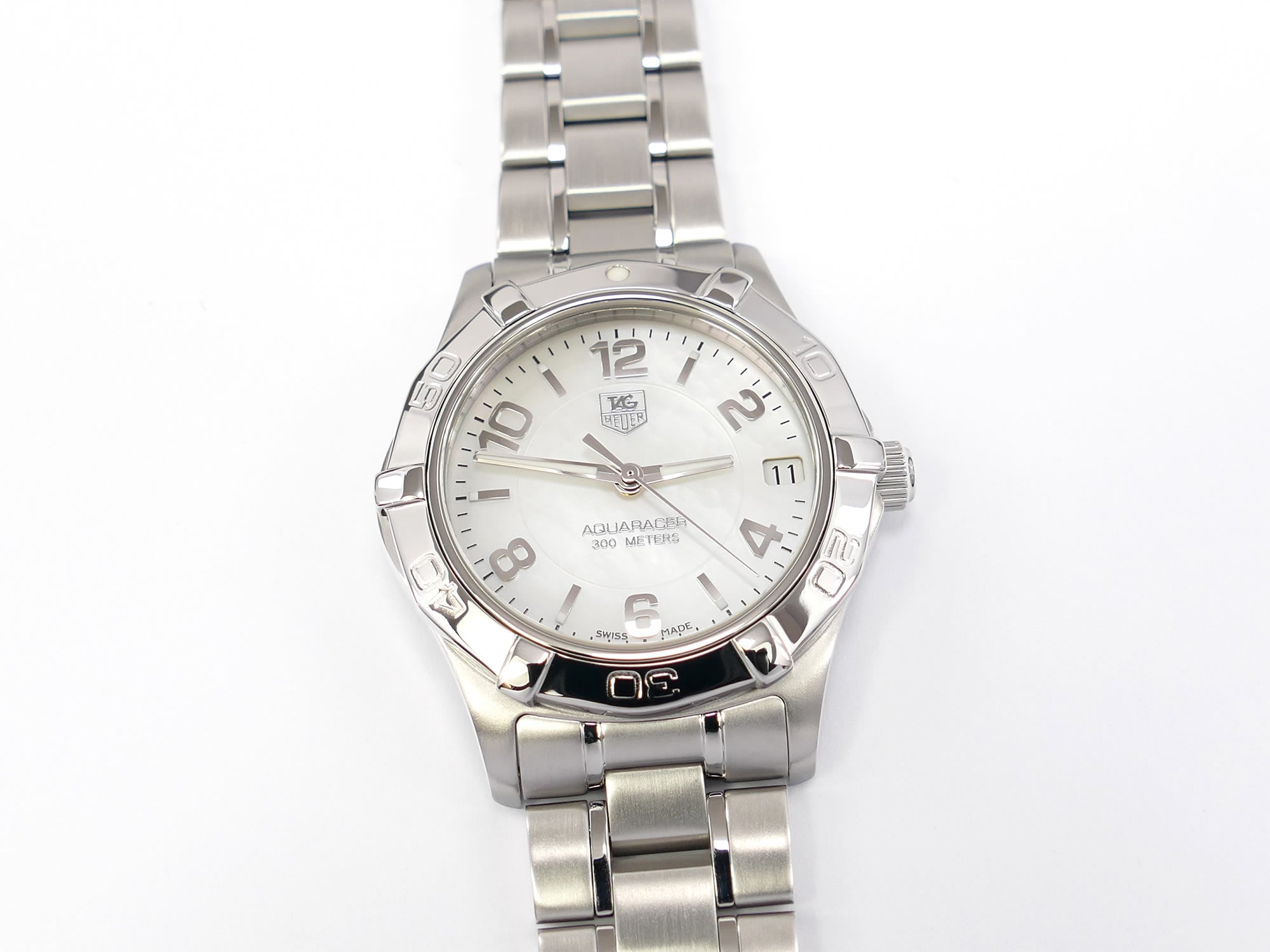 TAG Heuer Aquaracer WAF1311 White Mother of Pearl