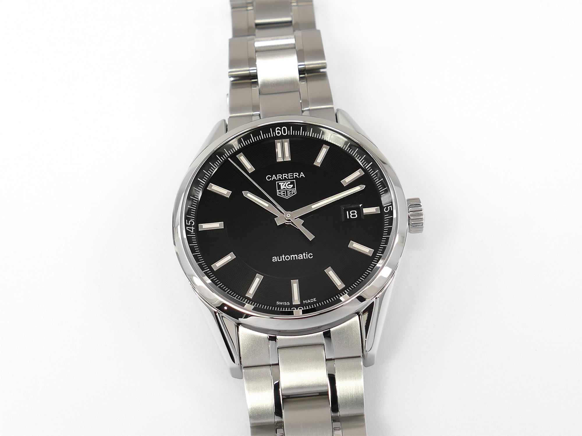 TAG Heuer Carrera WV211B-0 Black Dial