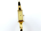 Gucci 1500 L Champagne Dial on 18k Gold Plated Bangle