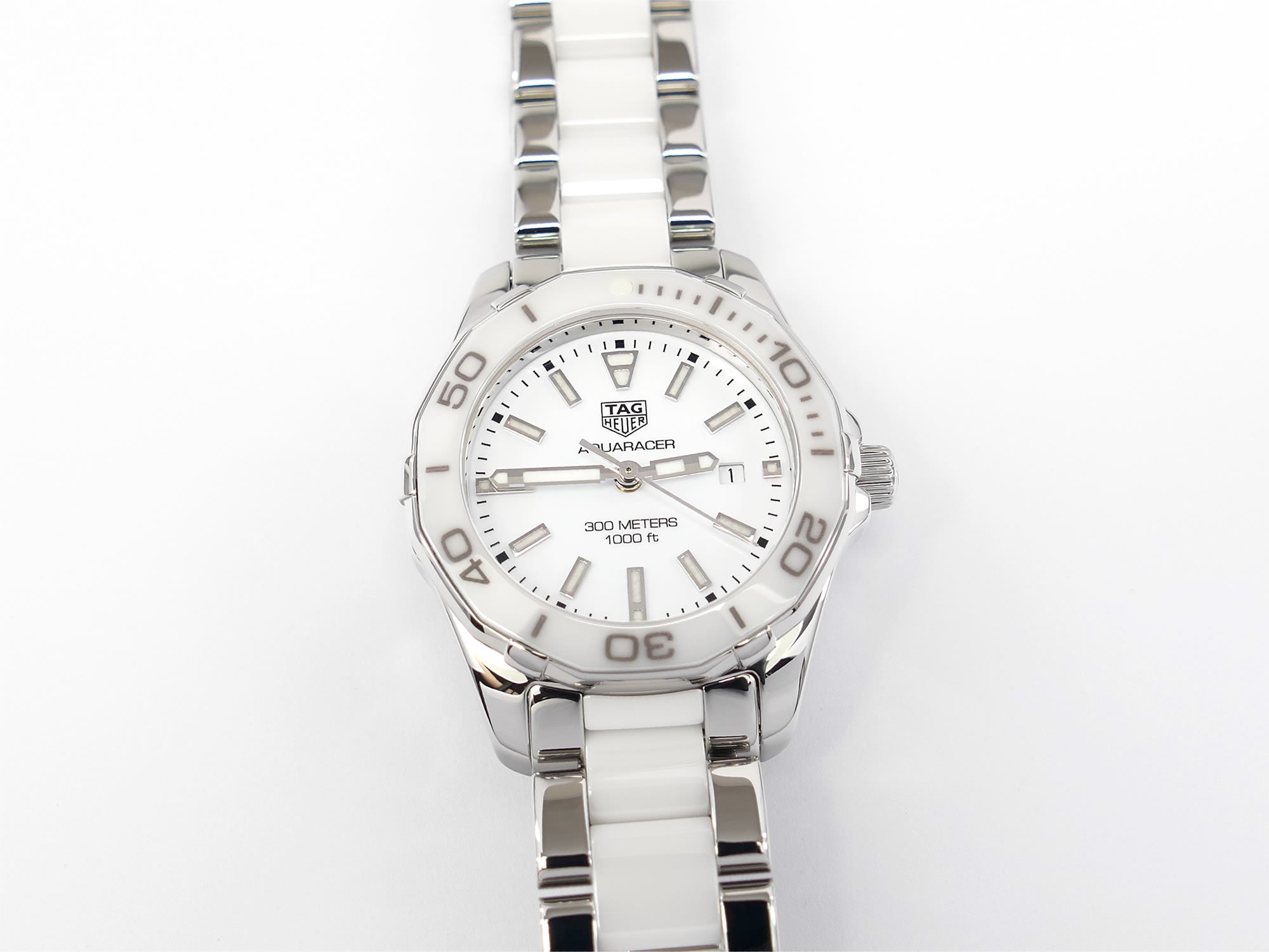 TAG Heuer Aquaracer WAY141B White Dial