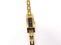 Gucci 3900L Black Guilloche Dial Gold