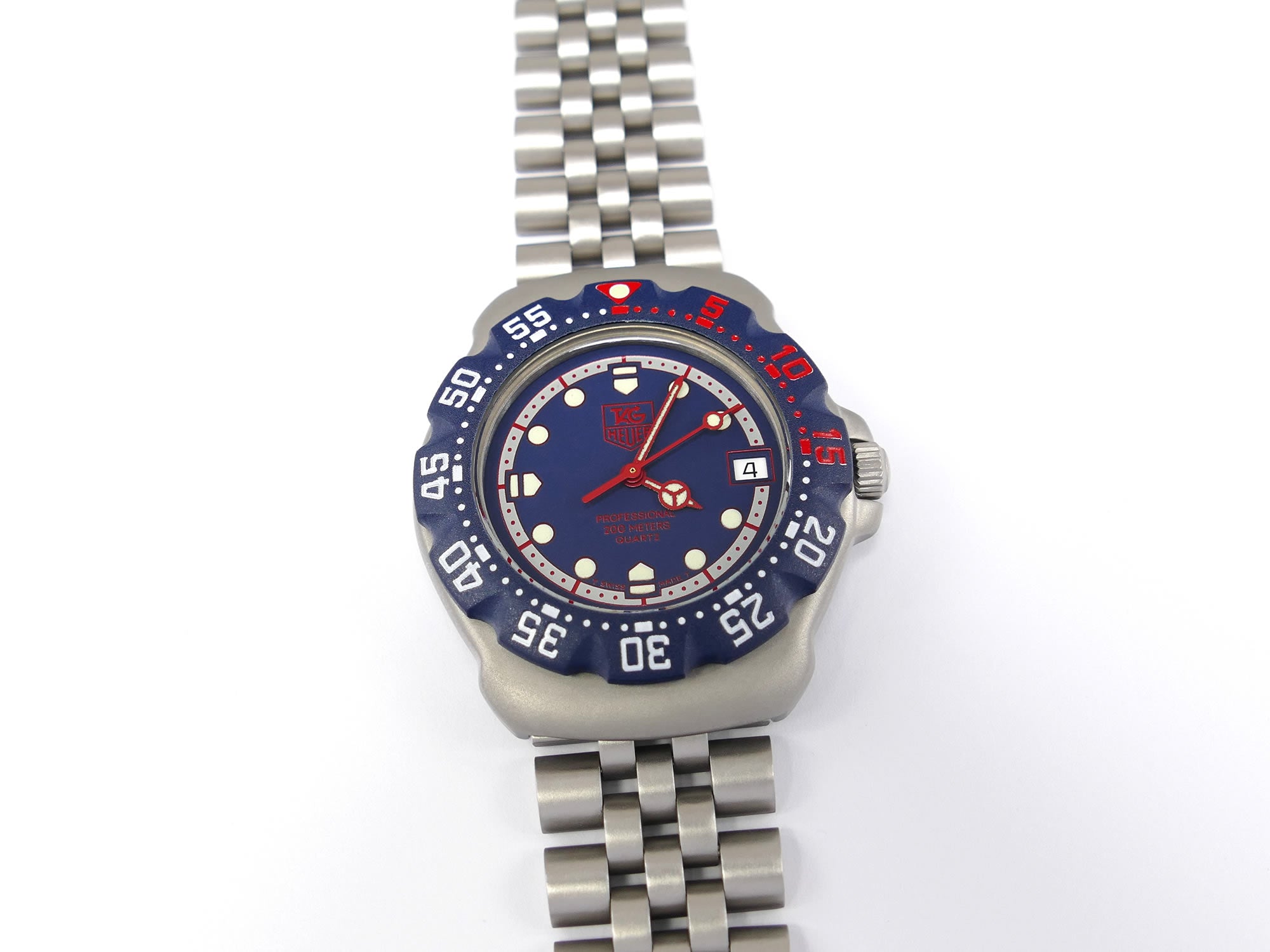 TAG Heuer Formula 1 WA1210 Blue & Red 