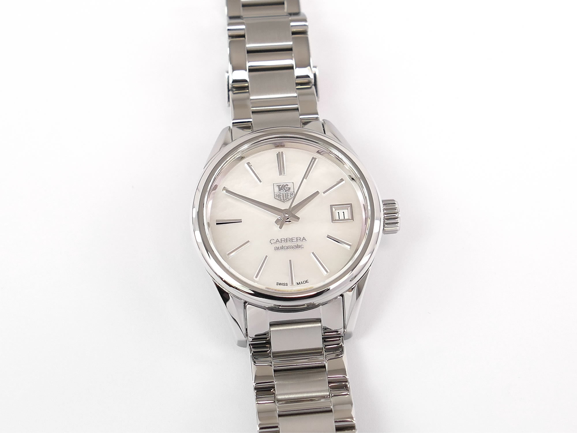 TAG Heuer Carrera WAR2411-2 White Mother of Pearl