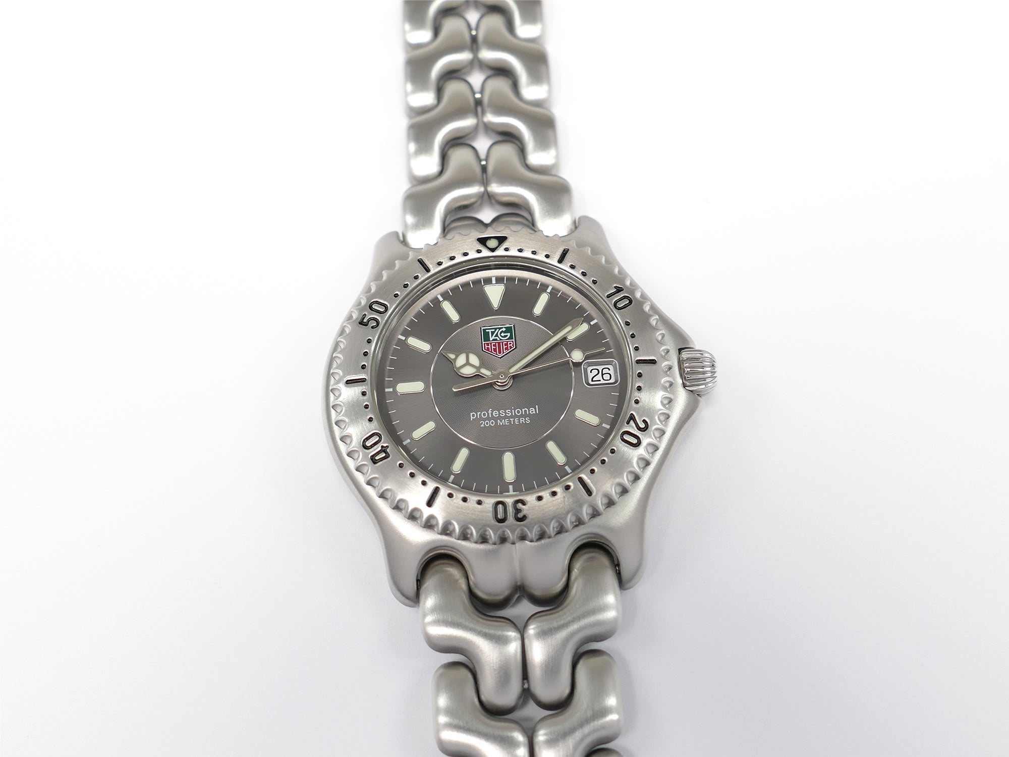 TAG Heuer SEL WG1113-0 Grey Full Size 38mm Sports Elegance Link