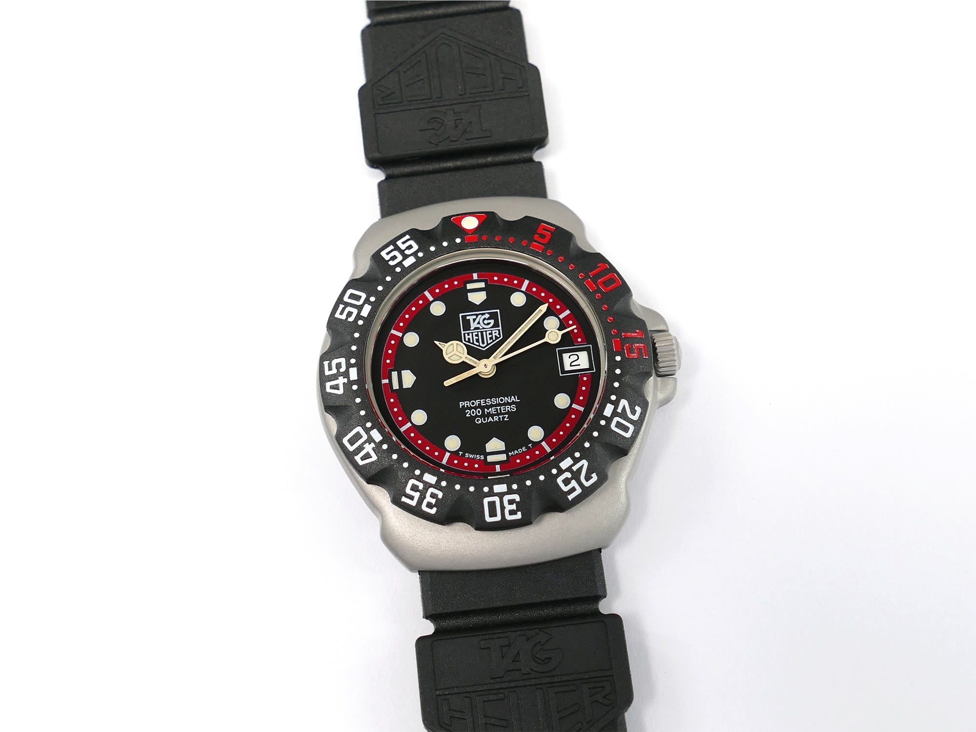 TAG Heuer Formula 1 WA1214 Black Red Accents