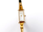 Gucci 1500L White Mother of Pearl Dial 18k Gold Plated 