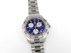 TAG Heuer Aquaracer CAF1112 Blue Chronograph