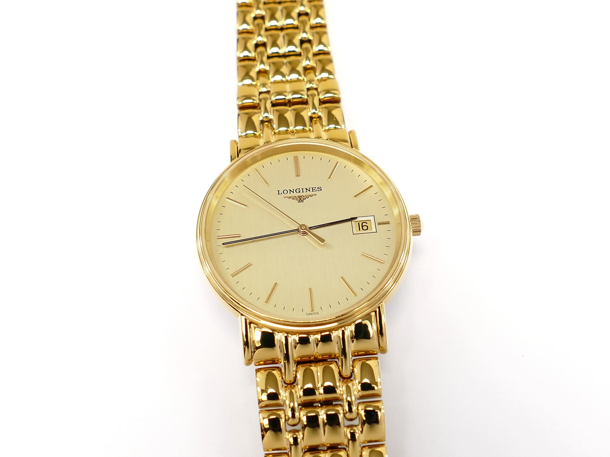Longines Présence L4.720.2 Champagne Gold PVD