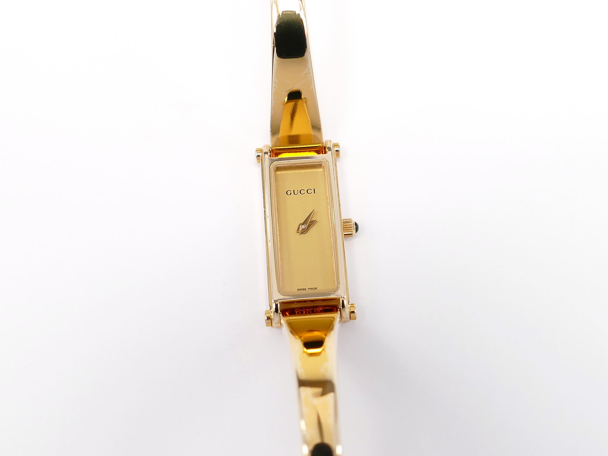 Gucci 1500L Champagne Dial 18k Gold Plated