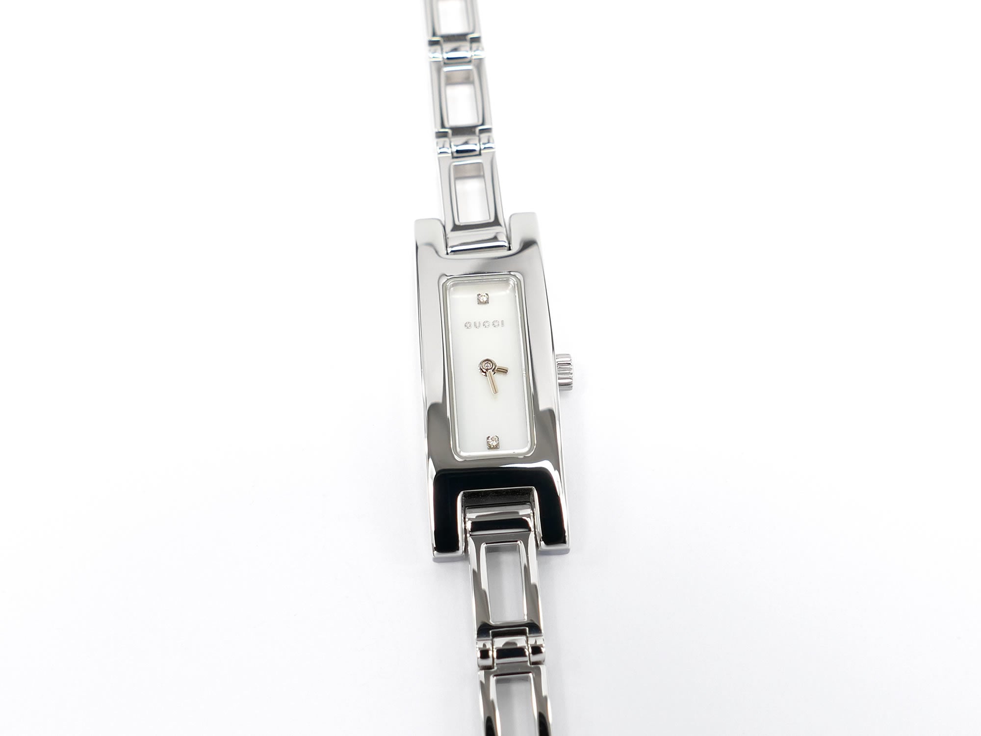 Gucci 3900L White Mother of Pearl Dial