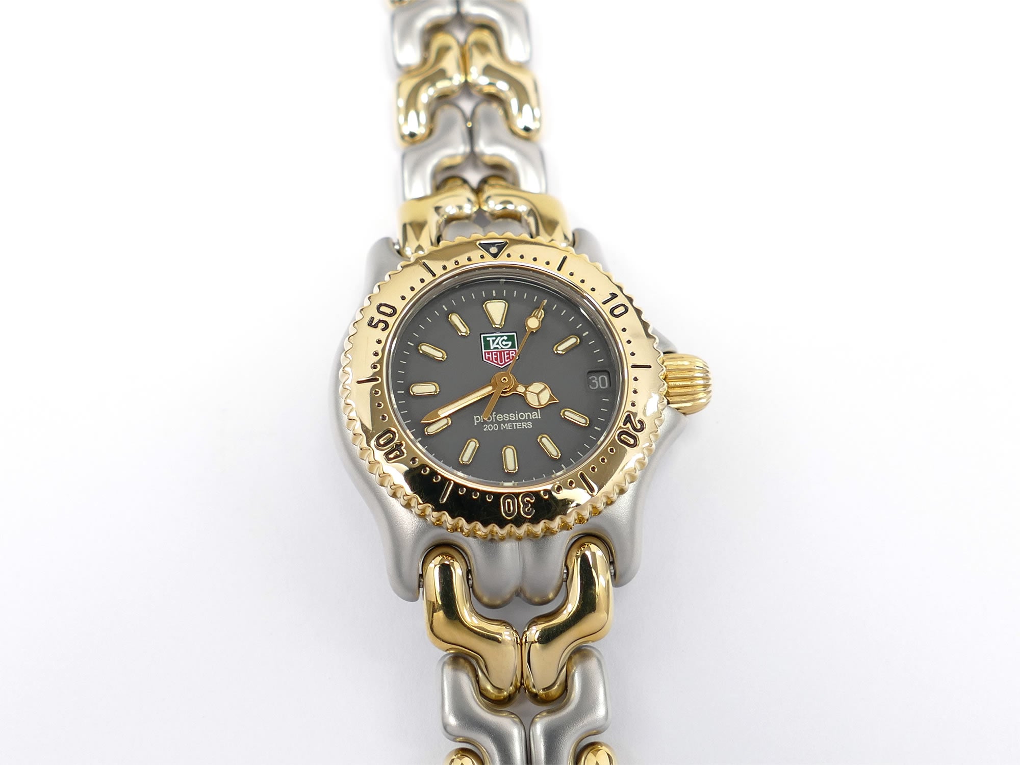 TAG Heuer SEL S95.208 Grey with 18k Gold