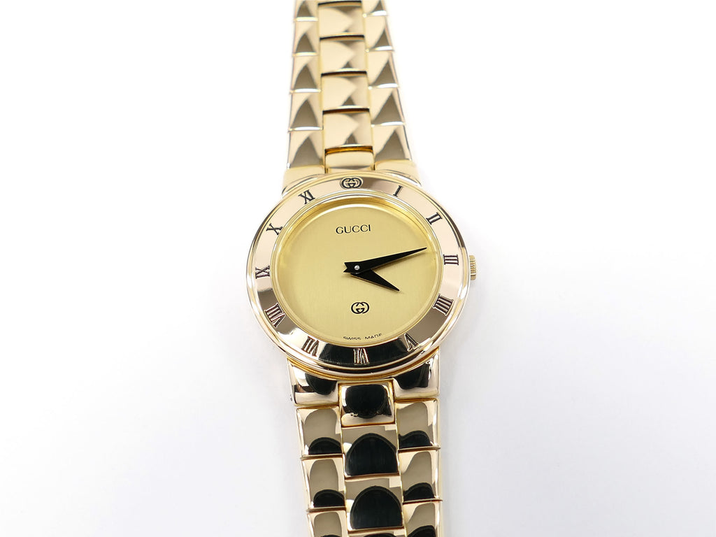 Gucci 3300L Champagne Dial 