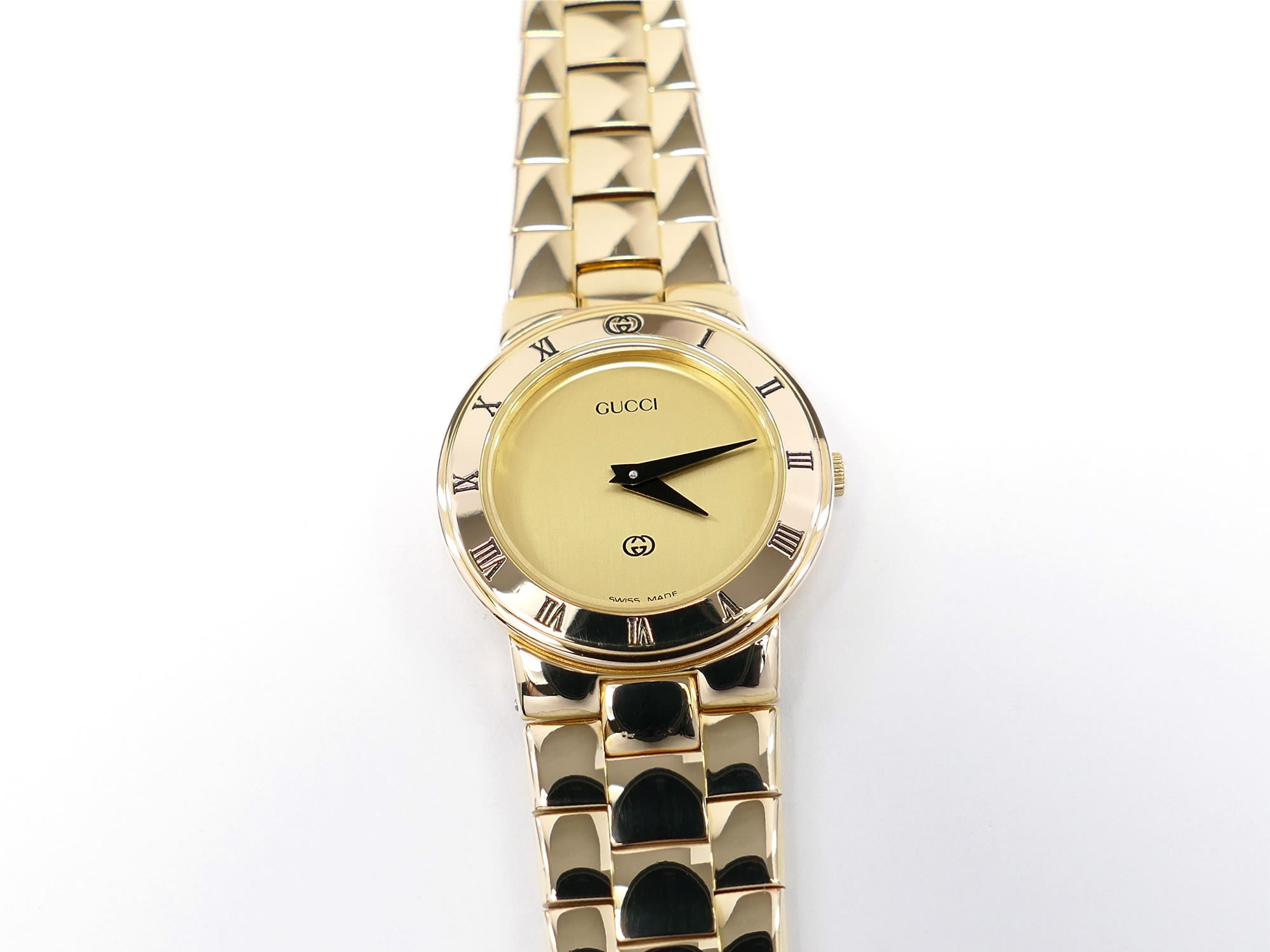 Gucci 3300L Champagne Dial 