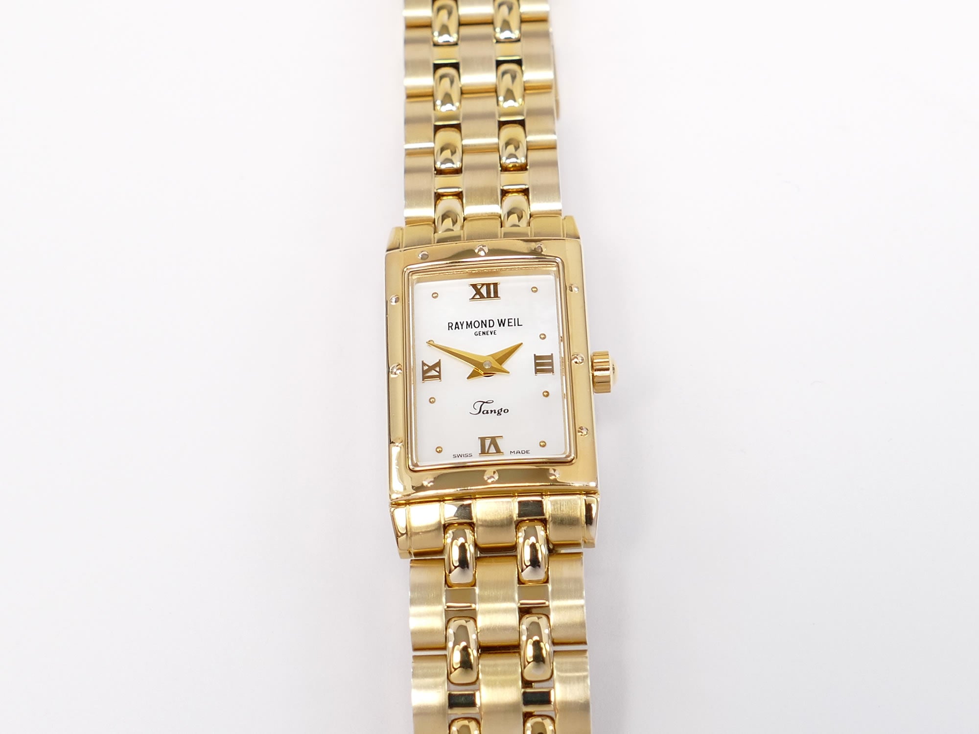 Raymond Weil Tango 5970 White Mother of Pearl Dial