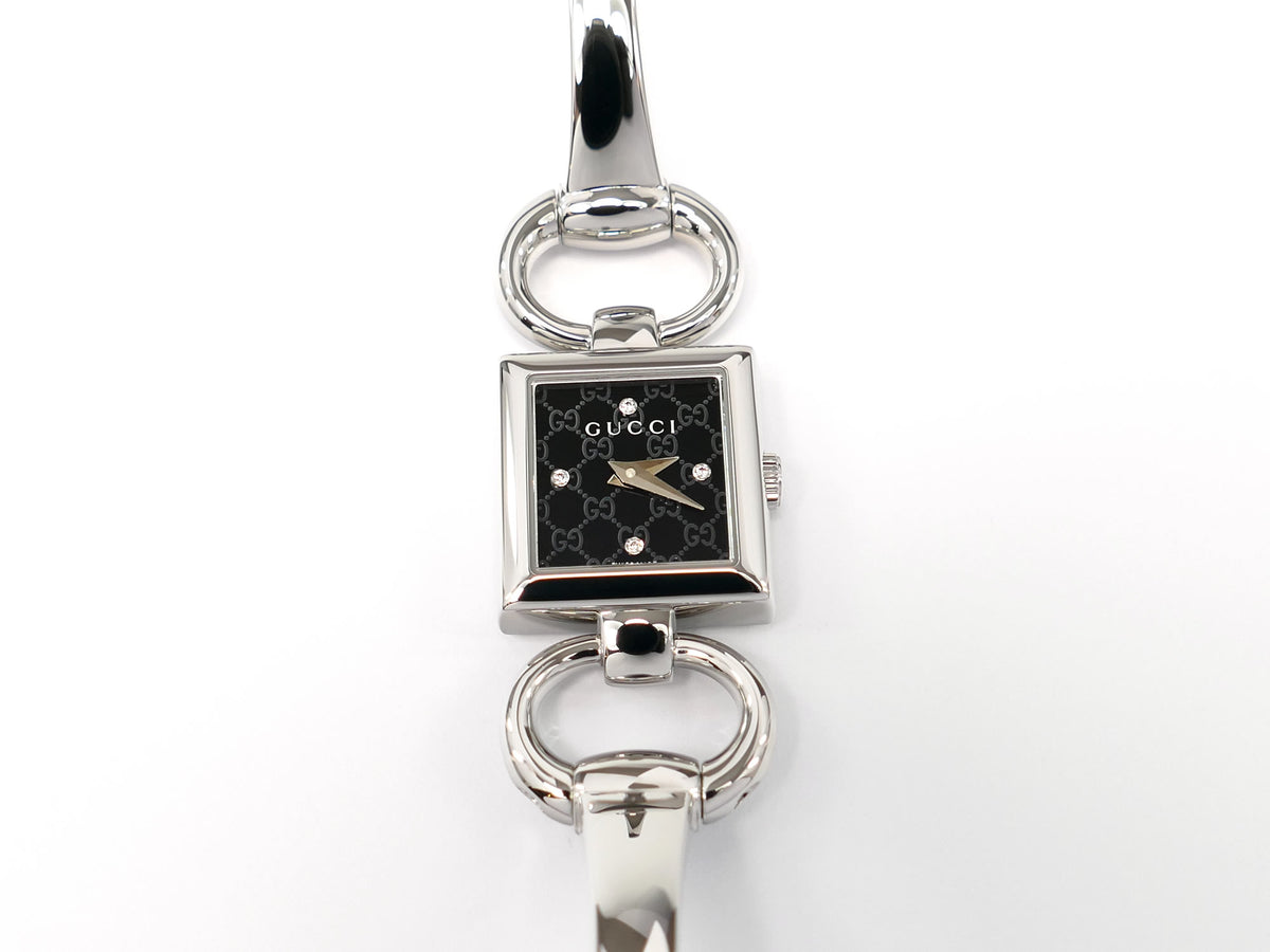 Gucci Tornabuoni 120 White Sunburst Dial with 3 Diamonds Diamond Gucci G-Chrono Watch for Men White Dial Chronograph  main image 2