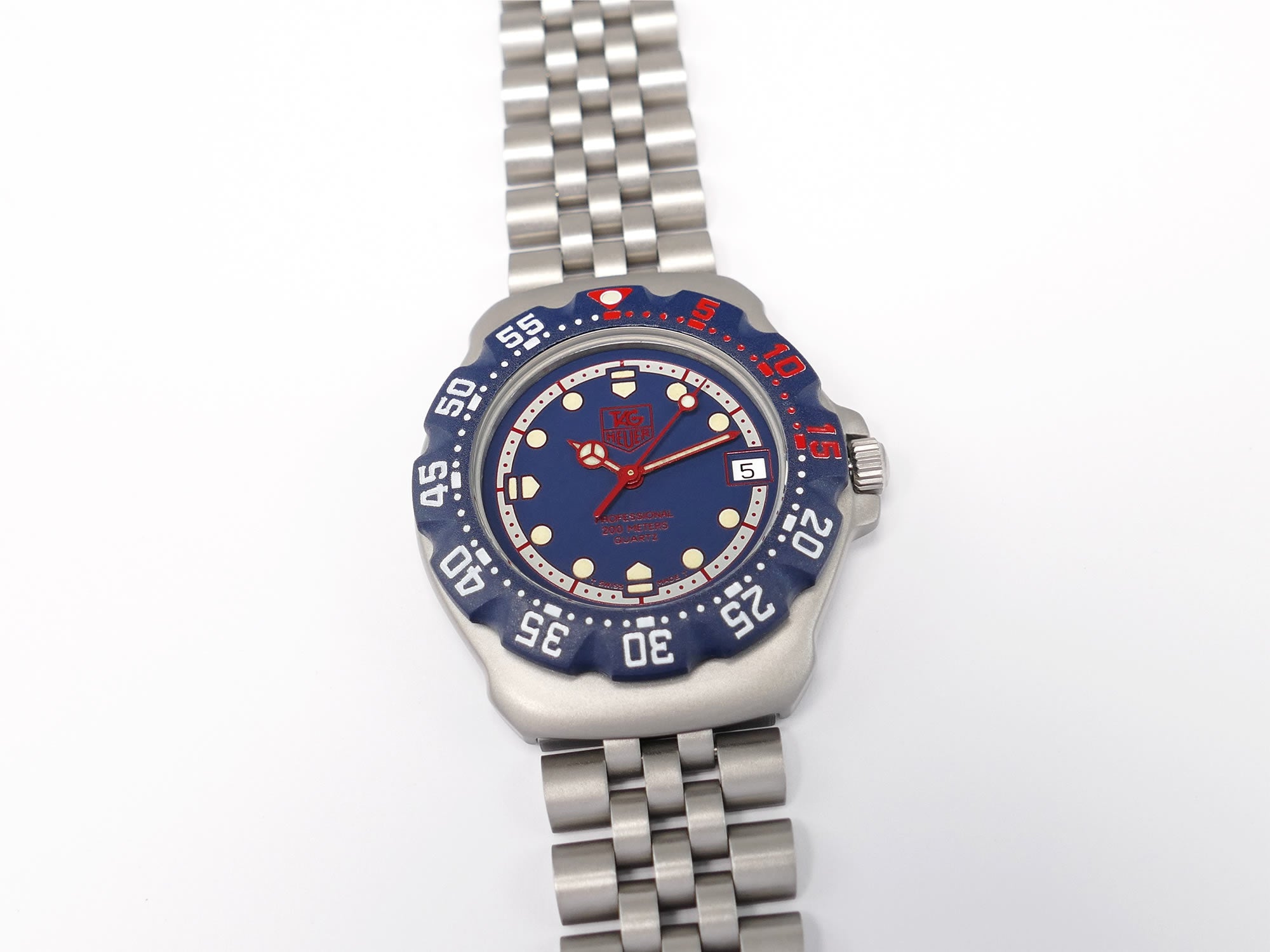TAG Heuer Formula 1 WA1210 Blue & Red dial