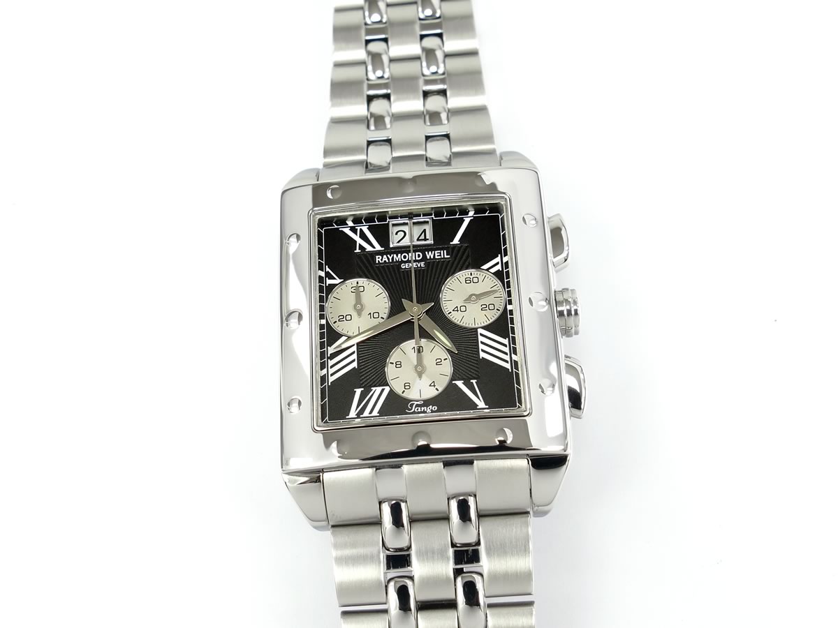 Raymond Weil Tango Chronograph Black Dial 4881-ST-00209