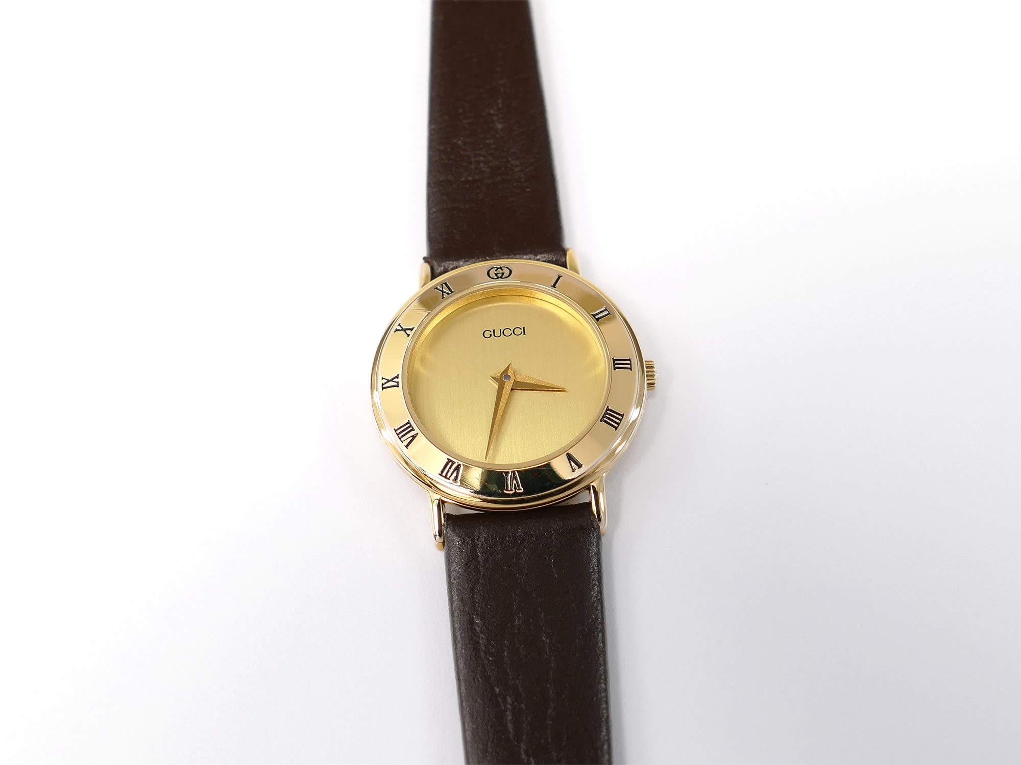Gucci 3000L Champagne Dial 