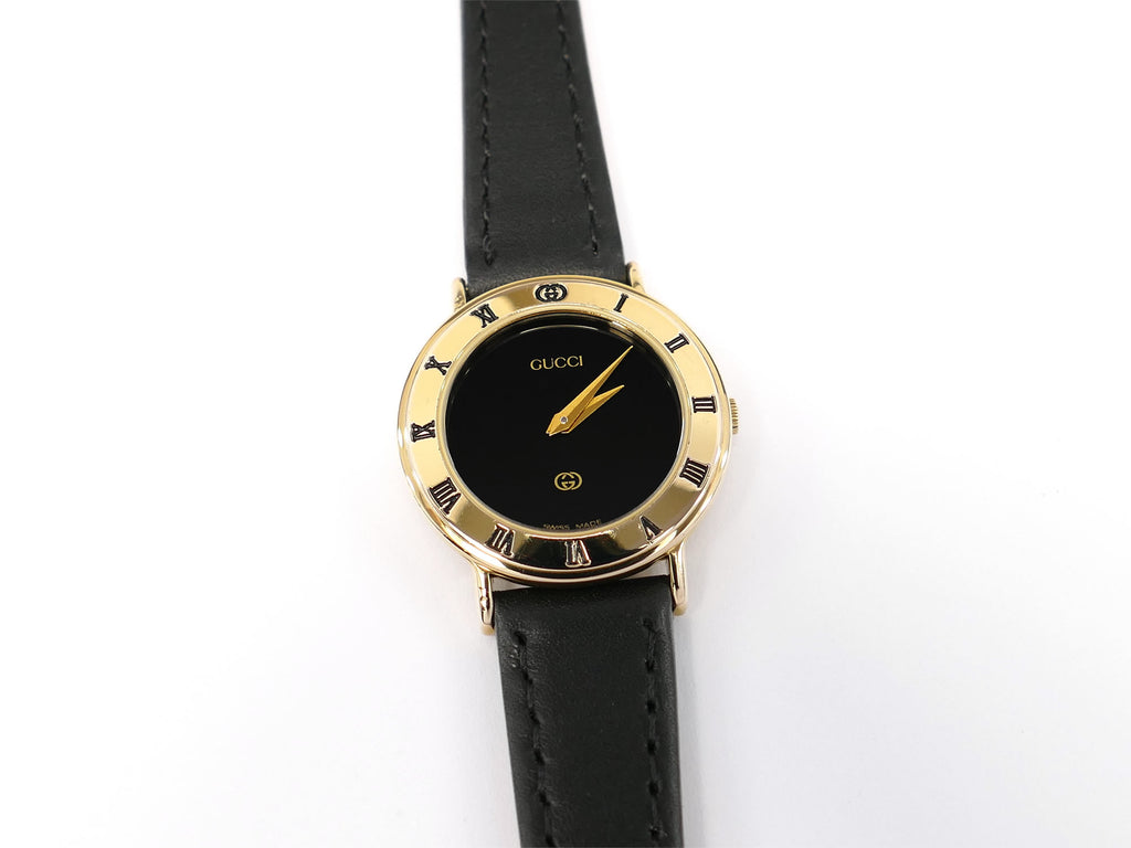 Gucci 3000L Black Dial