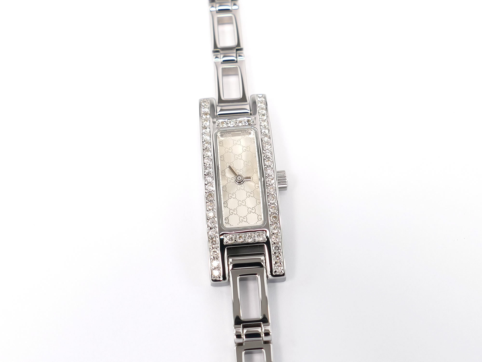 Gucci 3900L Silver Dial Ladies
