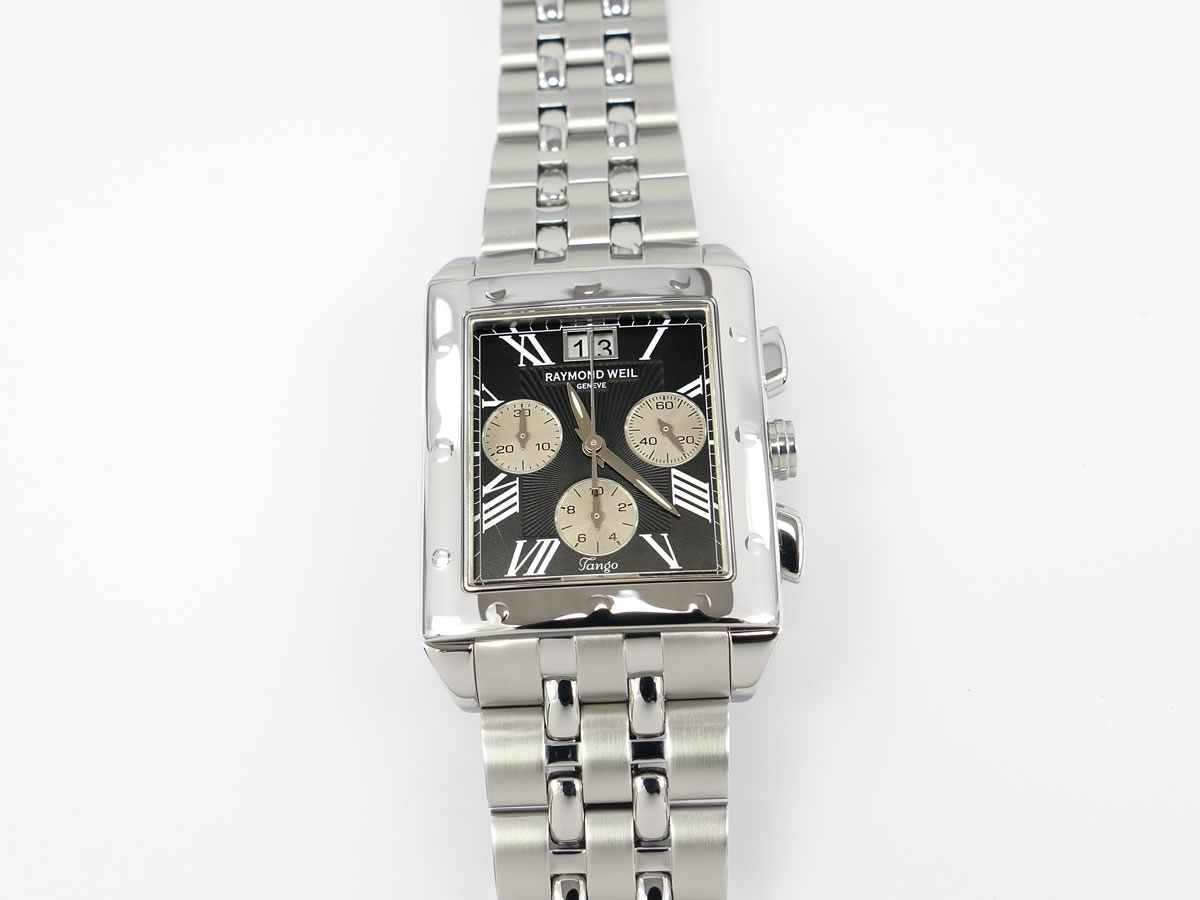 Raymond Weil Tango Chronograph Black Dial 4881-ST-00209