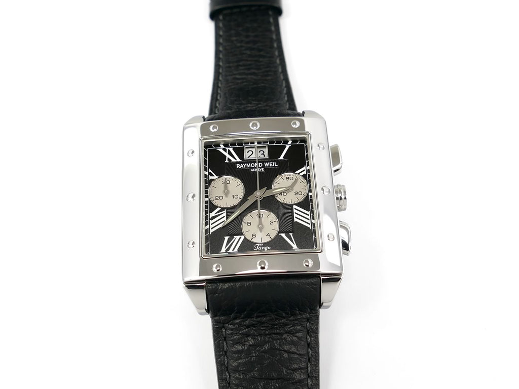 Raymond Weil Tango Chronograph Black Dial 4881-STC-0020