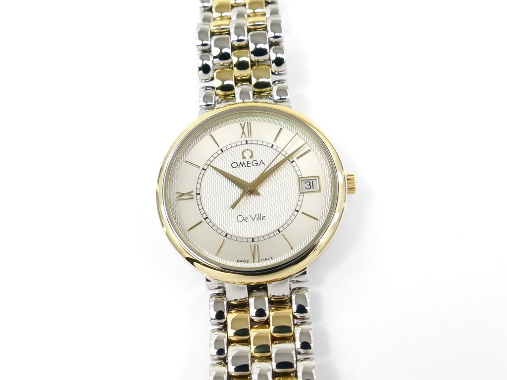 Omega De Ville Silver Dial 7314.31.00 Stainless Steel & 18k Gold