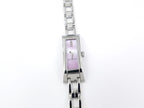 Gucci G-Link 110 Pink Mother of Pearl with 3 Diamonds YA110515
