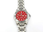TAG Heuer SEL Red Dial WG111C Sports Elegance Link