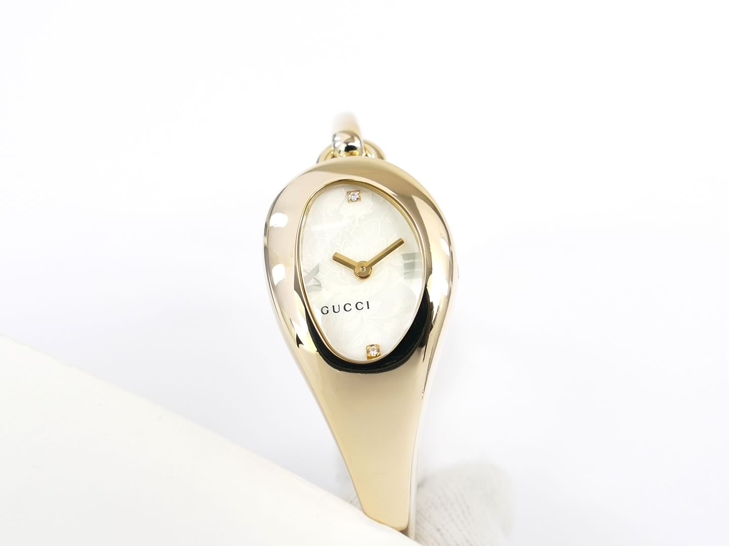 Gucci Horsebit 103 White Mother of Pearl & 18k Gold Plated YA103537